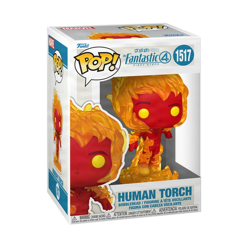 Ігрова фігурка FUNKO POP! серії "Фантастична 4: Перші кроки" - ЛЮДИНА-ФАКЕЛ — Funko