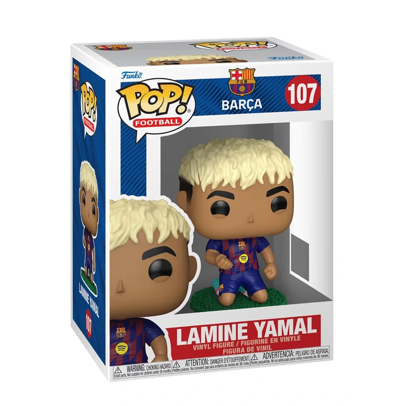 Ігрова фігурка FUNKO POP! серії "Футбол: Барселона" S2 - ЛАМІН ЯМАЛЬ — Funko