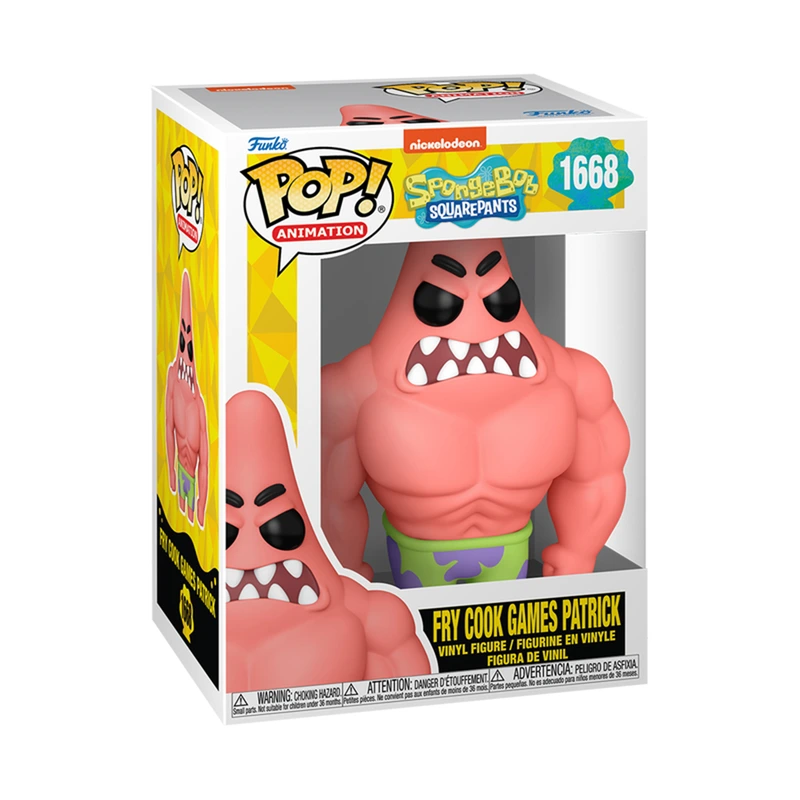 Ігрова фігурка FUNKO POP! серії "Губка Боб Квадратні Штани" - СПОРТИВНИЙ ПАТРІК