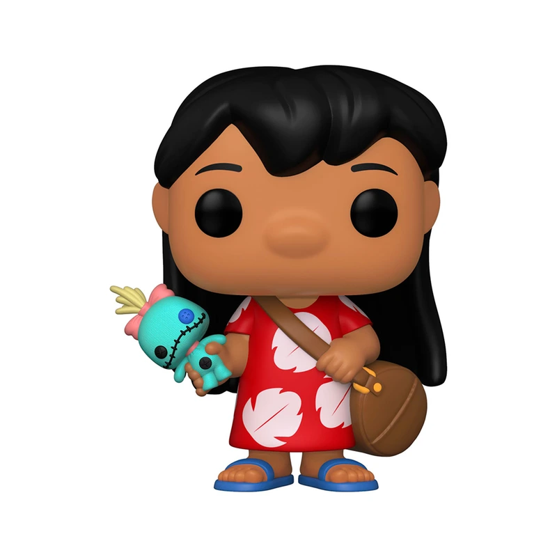 Ігрова фігурка FUNKO POP! серії "Ліло та Стіч" - ЛІЛО З ЛЯЛЬКОЮ — Funko