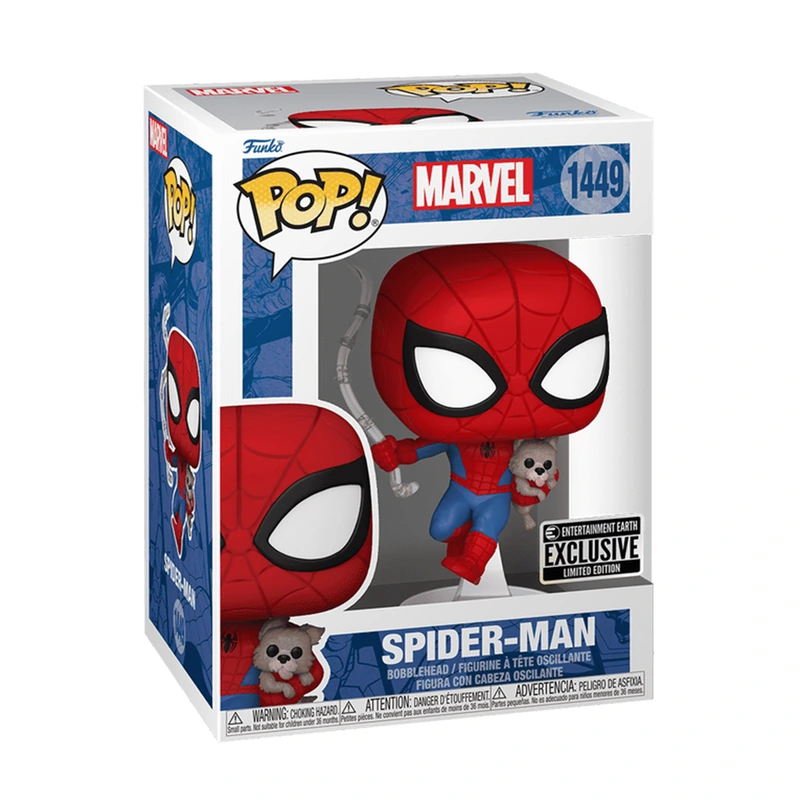 Ігрова фігурка FUNKO POP! серії "Людина-Павук" - ЛЮДИНА-ПАВУК ІЗ СОБАКОЮ — Funko