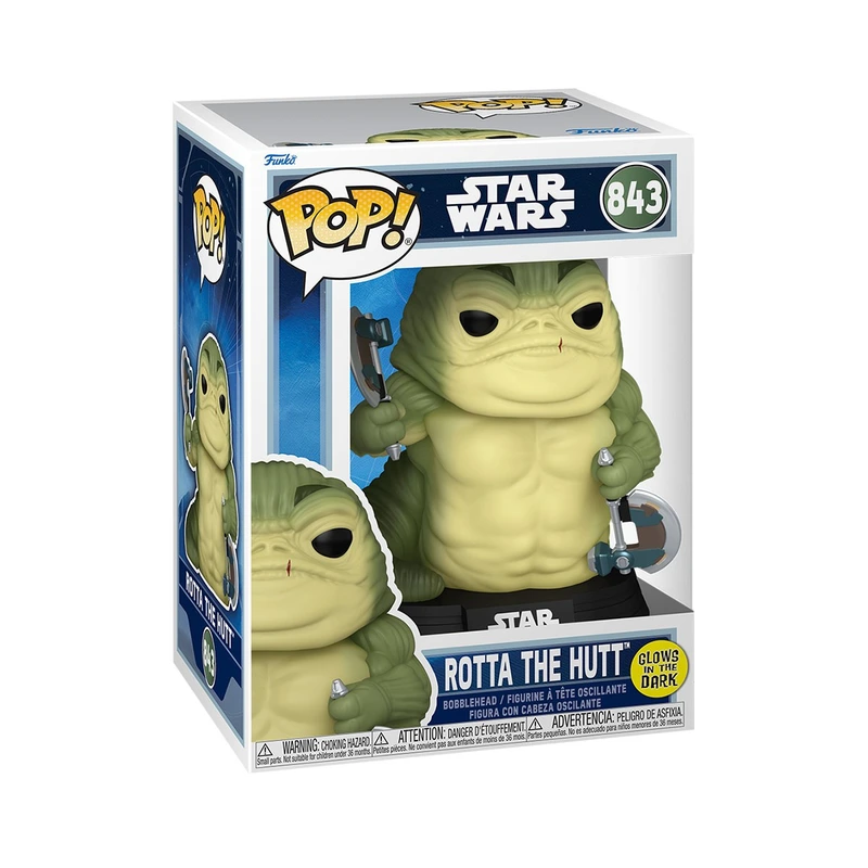 Ігрова фігурка FUNKO POP! серії "Мандалорець і Ґроґу" - РОТТА ХАТТ (GW) — Funko