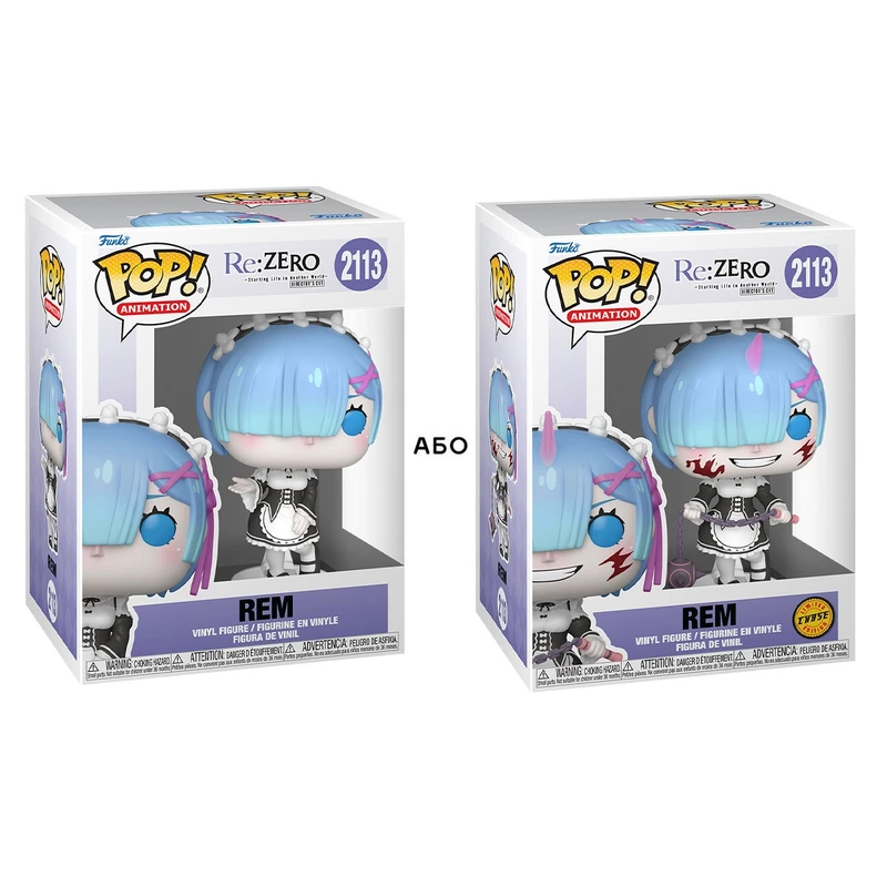 Ігрова фігурка FUNKO POP! серії "Re:ZERO" - РЕМ (W/CH)