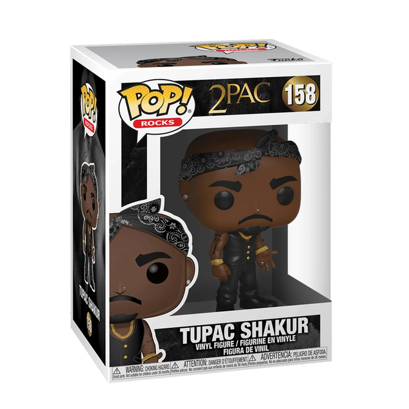 Ігрова фігурка FUNKO POP! серії "Rocks" - ТУПАК ШАКУР З БАНДАНОЮ — Funko