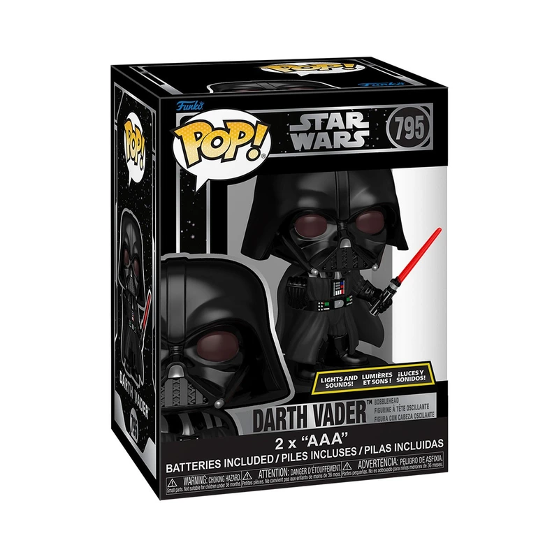 Ігрова фігурка FUNKO POP! серії "Зоряні війни" - ДАРТ ВЕЙДЕР (ЗВУК, СВІТЛО)