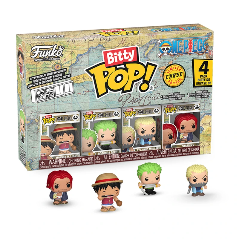 Набір ігрових фігурок BITTY POP! серії "Великий куш" - ЛУФФІ (4 фігурки в ас.)