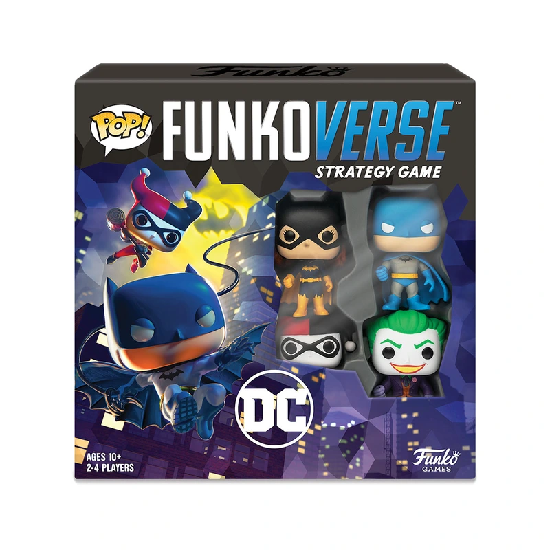 Настільна стратегічна гра POP! FUNKOVERSE серії "DC Comics" (4 фігурки) — Funko