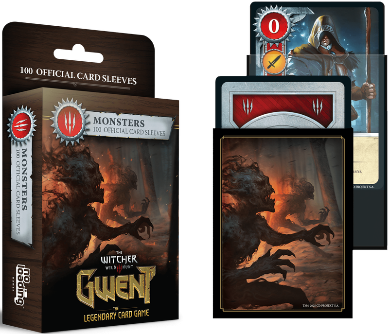 Gwent Sleeves Monsters - Протектори Гвинт Монстри (100 шт) — Geekach