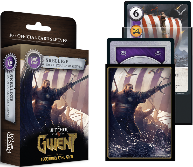 Gwent Sleeves Skellige - Протектори Гвинт Скелліге (100 шт) — Geekach