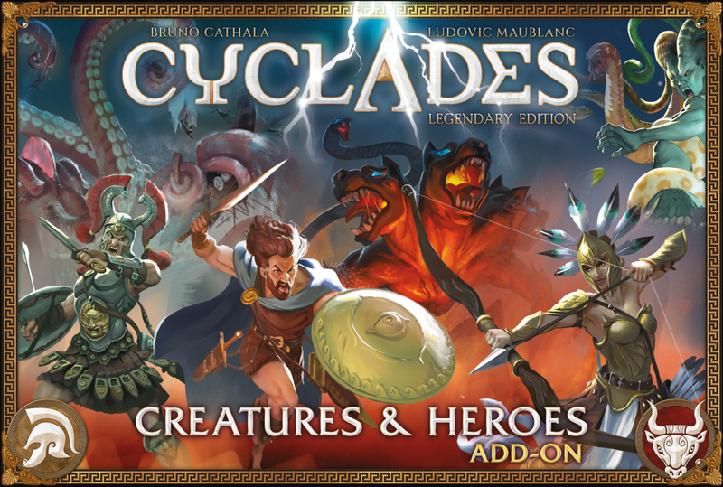 Кіклади. Легендарне видання - Монстри і герої (Cyclades: Creatures & Heroes)