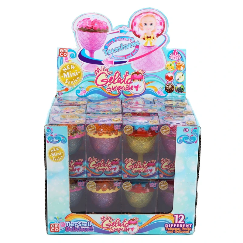 Лялька MINI GELATO SURPRISE S1 -  МІНІ-МОРОЗИВО (з ароматом) — Gelato Surprise