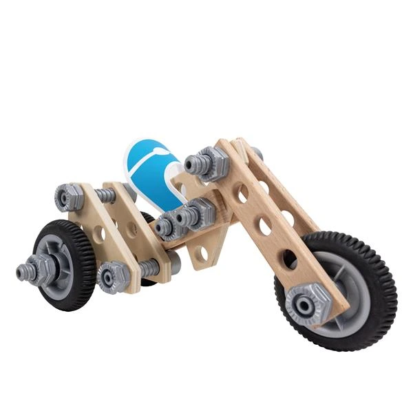 Конструктор Hape Мотоцикл 34 деталі (E3037) — Hape