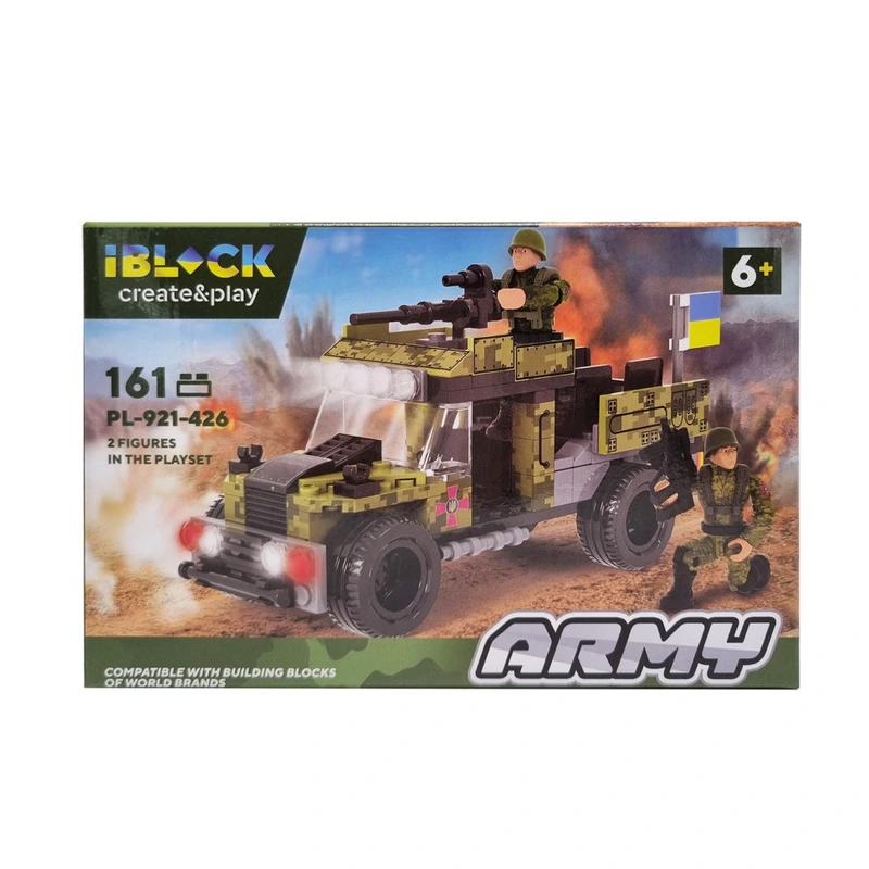 Конструктор дитячий Армія IBLOCK PL-921-426, 4 види Вид 2