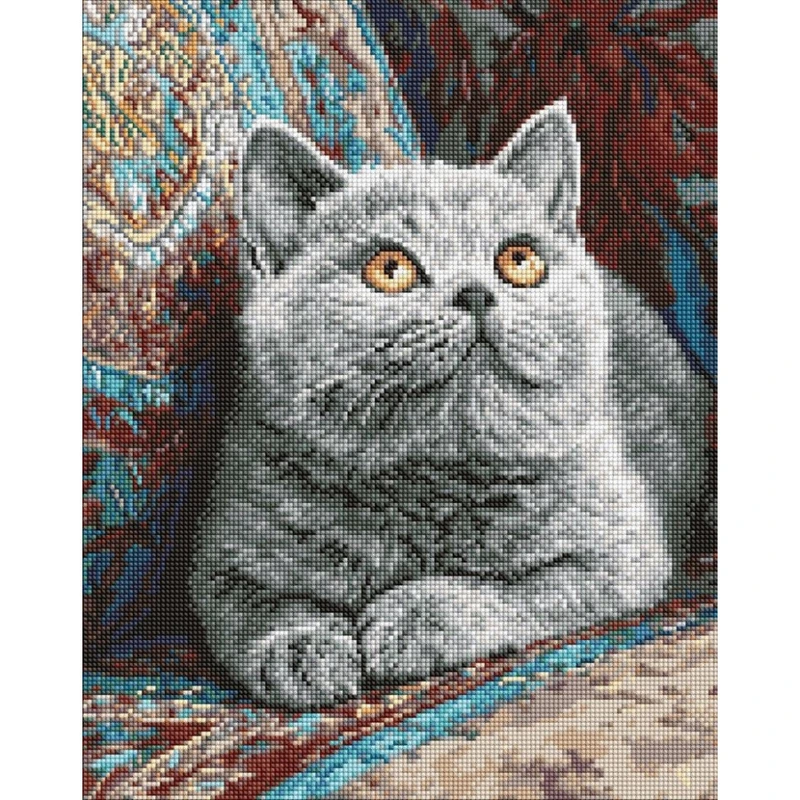 Алмазна мозаїка "Британський спокій" ©art_selena_ua AMO20250, 40х50 см