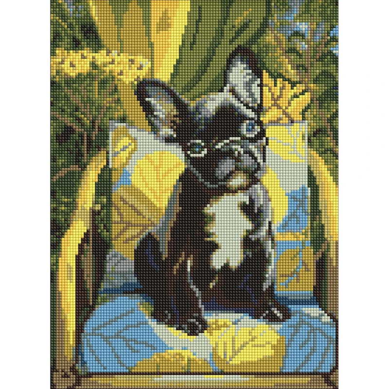 Алмазна мозаїка "Комфорт з характером" AMO20095, 30х40 см — Ideyka