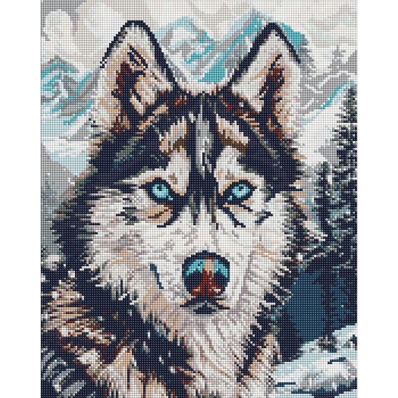 Алмазна мозаїка "Очі півночі" ©art_selena_ua AMO20041, 40х50 см