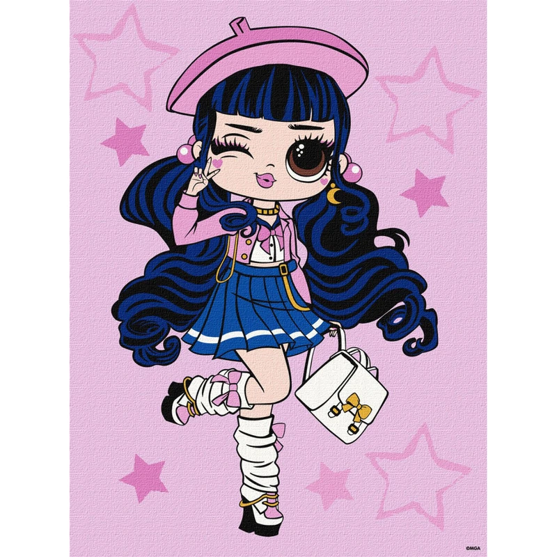 Картина за номерами "L.O.L. Surprise! Tweens Aya Cherry" KHO6283, 30х40 см