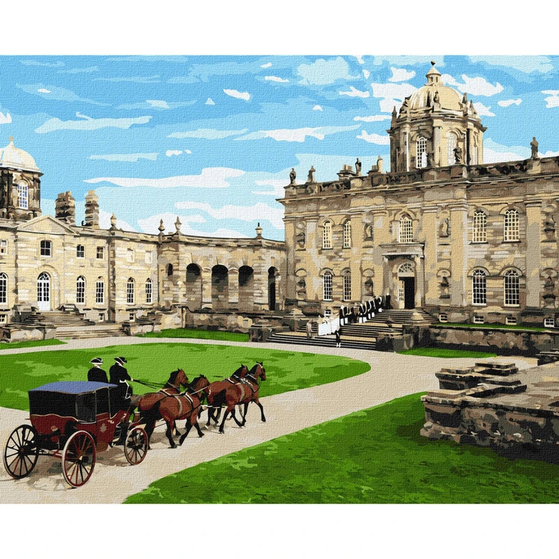 Картина за номерами "Прибуття її "Світлості" KHO8754, 40х50 см