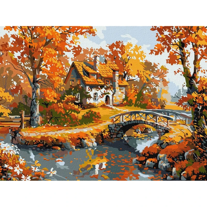Картина за номерами "Ранковий затишок" KHO6356 30х40 см — Ideyka