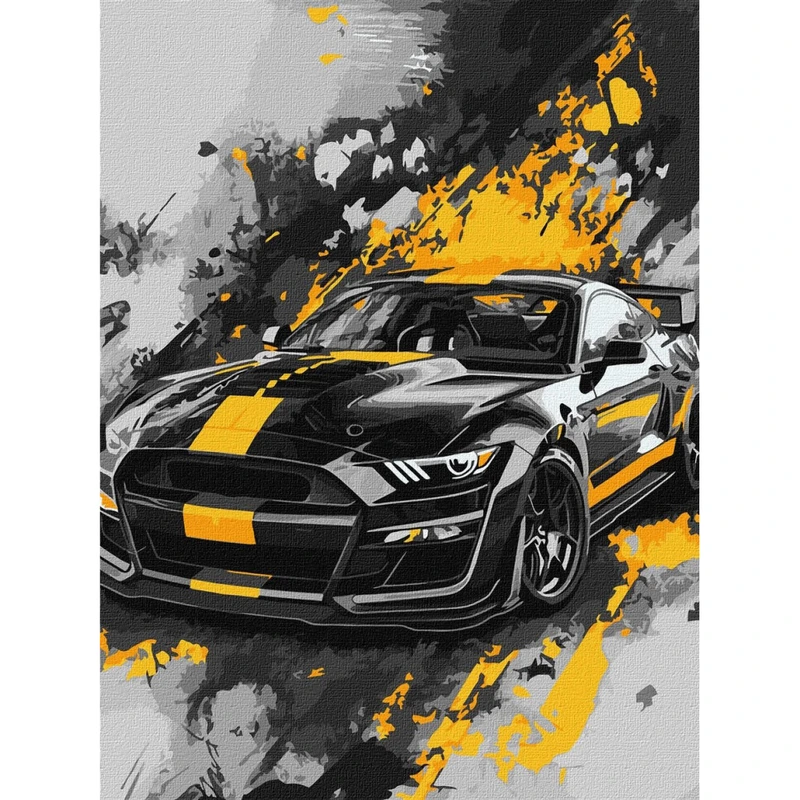 Картина за номерами "Спортивний стиль" ©art_selena_ua KHO5155, 30х40 см