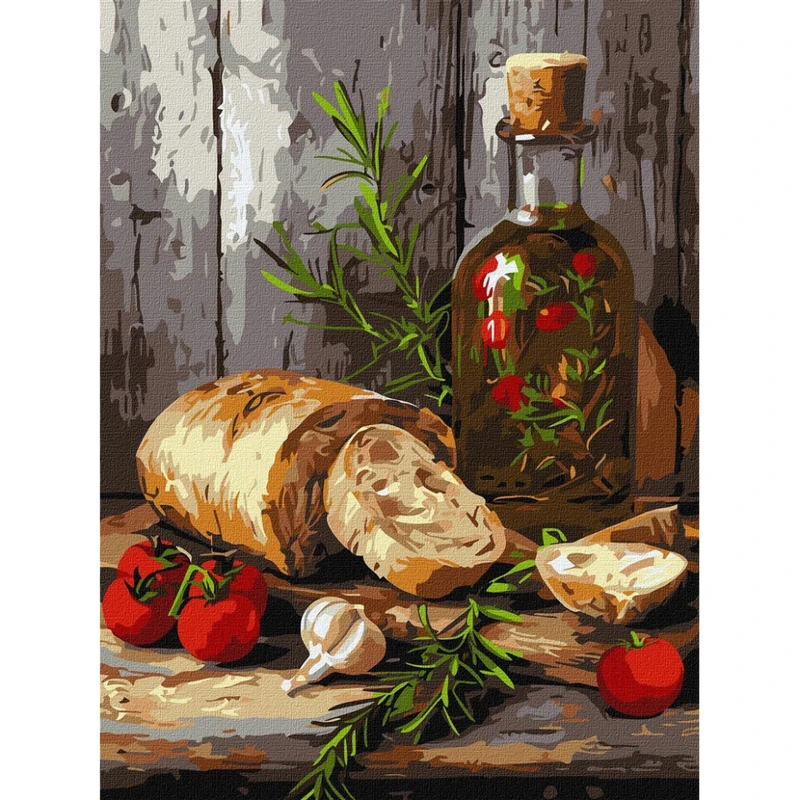 Картина за номерами "Запашний натюрморт" ©art_selena_ua KHO5752, 30х40 см