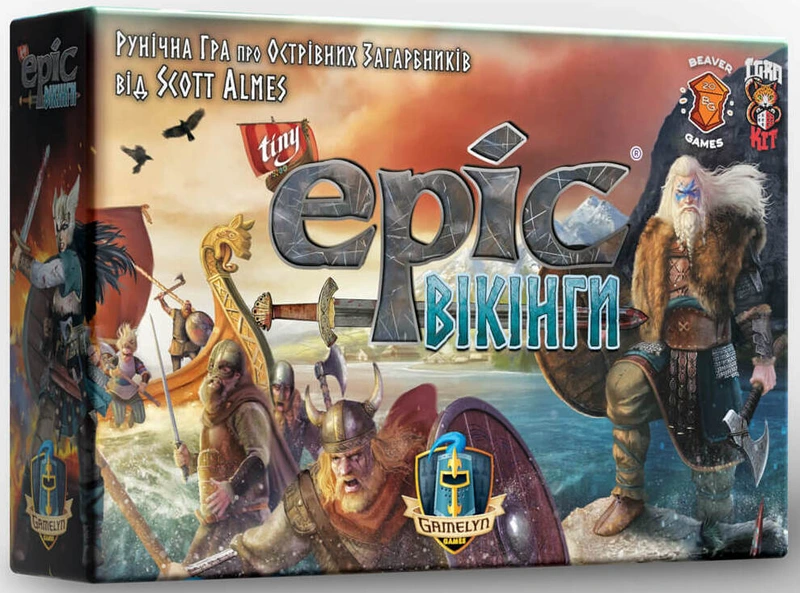 Tiny Epic Вікінги (Tiny Epic Vikings) — Nobrand
