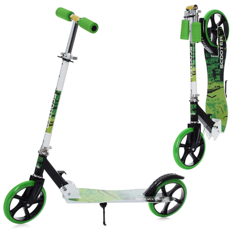 Самокат дитячий iTrike SR 2-050-1-WGR складний — iTrike