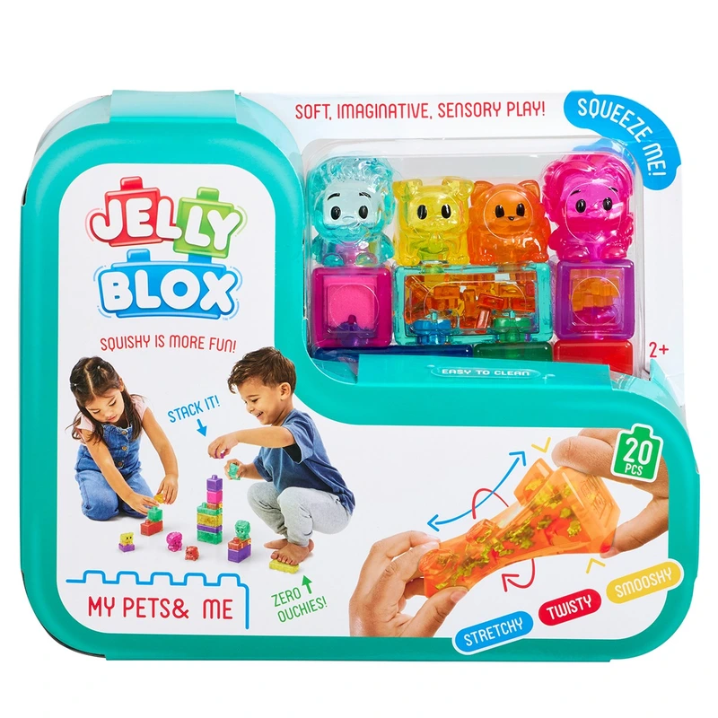 Сенсорний конструктор JELLY BLOX - ДРУЗІ ТА УЛЮБЛЕНЦІ — Jelly Blox