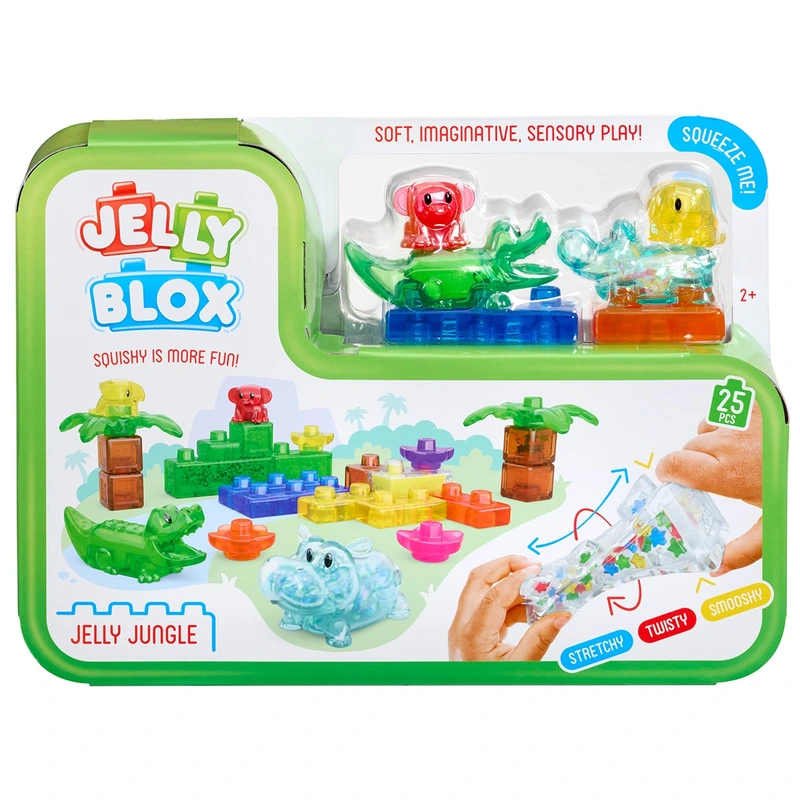 Сенсорний конструктор JELLY BLOX - ДЖУНГЛІ — Jelly Blox