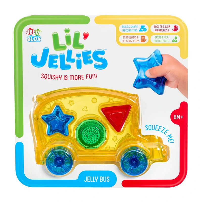 Сенсорний конструктор JELLY BLOX серії "Lil' Jellies" - АВТОБУС — Jelly Blox