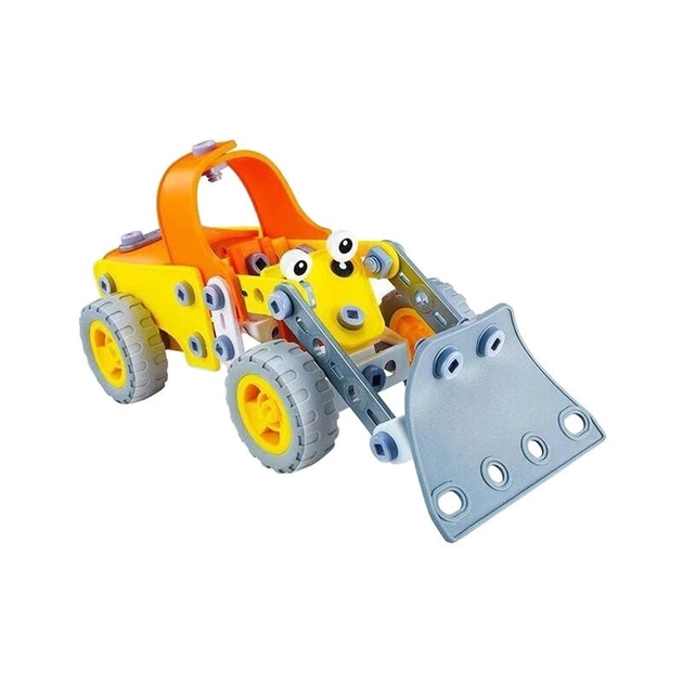 Конструктор дитячий Build&Play "Бульдозер" Keedo J-108A, 116 елементів — Keedo