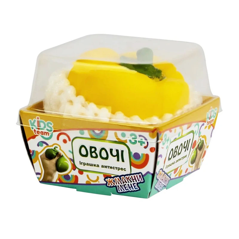 Іграшка антистрес "Овочі перець" CKS-10705(Yellow)