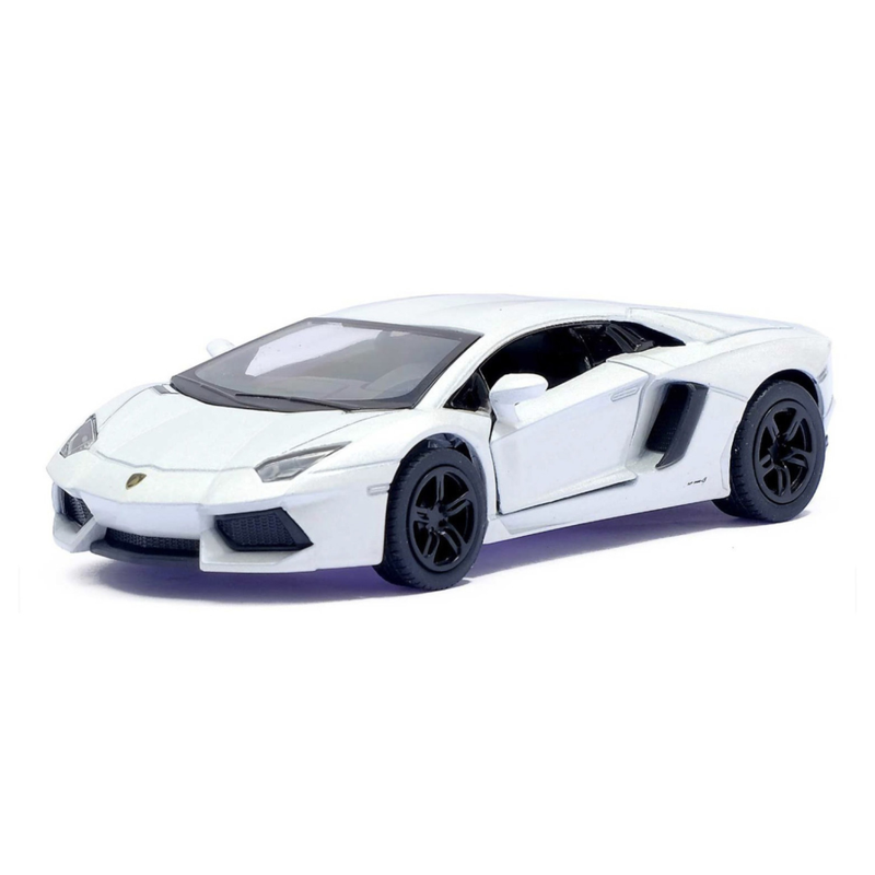 Автомодель легкова LAMBORGHINI AVENTADOR LP 700-4, 5" KT5355W, 1:38  Білий
