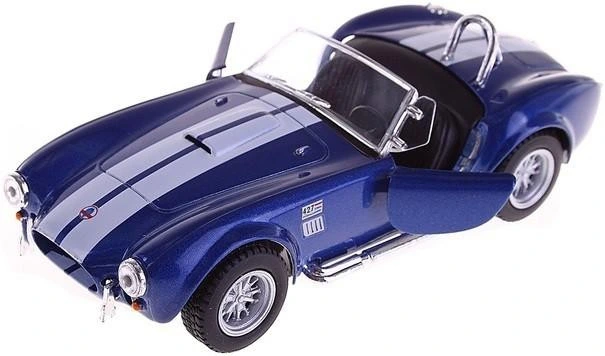 Дитяча колекційна машинка SHELBY COBRA KT5322W інерційна  Синій