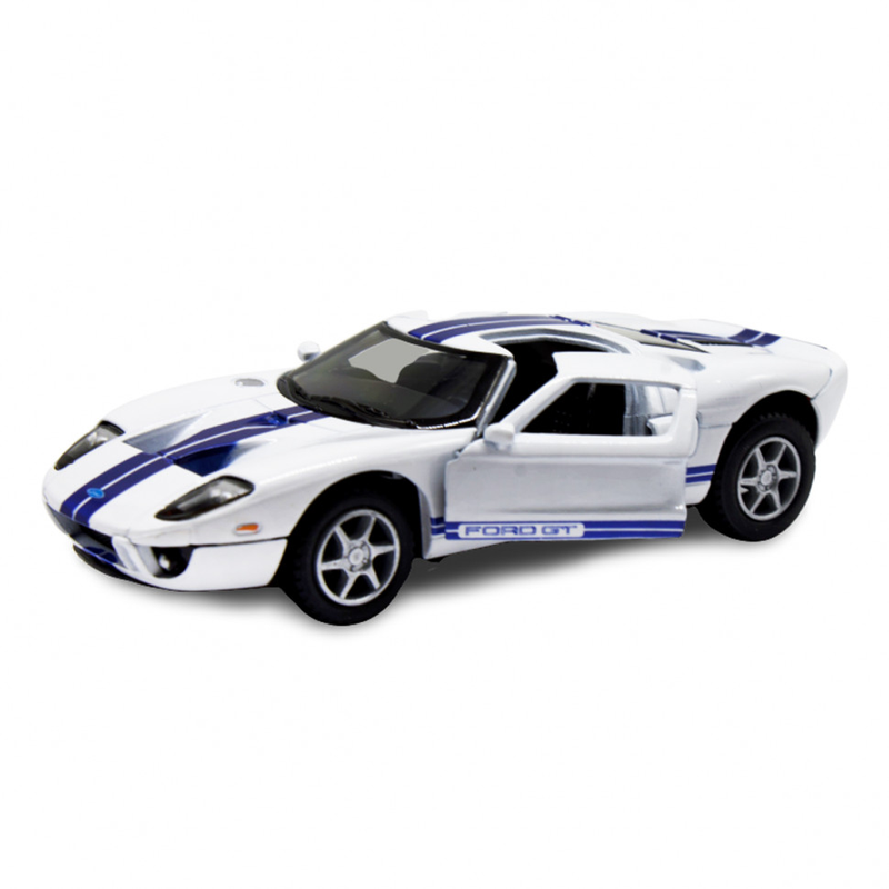 Дитяча модель машинки Ford GT 2006 Kinsmart KT5092W інерційна, 1:36  White — Kinsmart