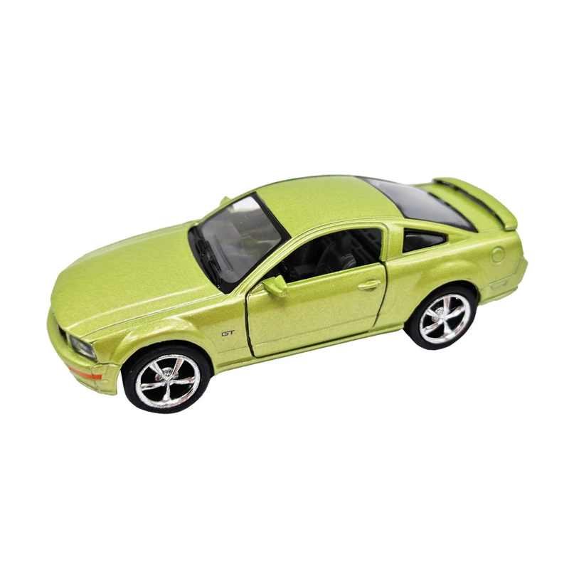 Інерційна машинка FORD MUSTANG GT 2006 Kinsmart КТ5091, 1:42 Зелений — Kinsmart