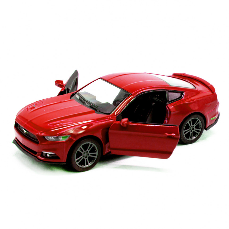 Колекційна іграшкова машинка FORD MUSTANG GT KT5386W інерційна  Red