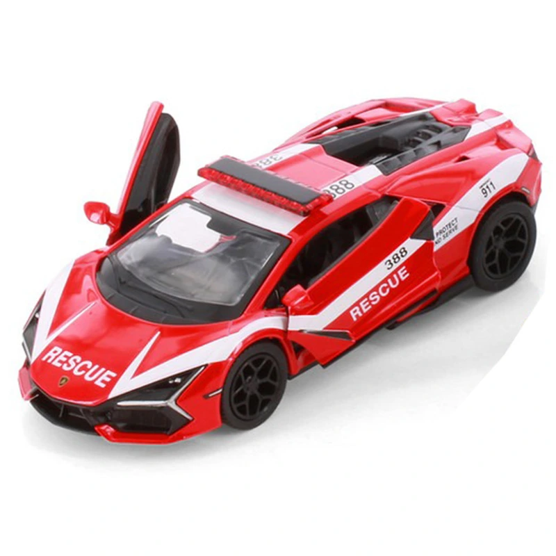 Колекційна машинка "Lamborghini Revuelto" KT5459WPR(Red) масштаб 1:42