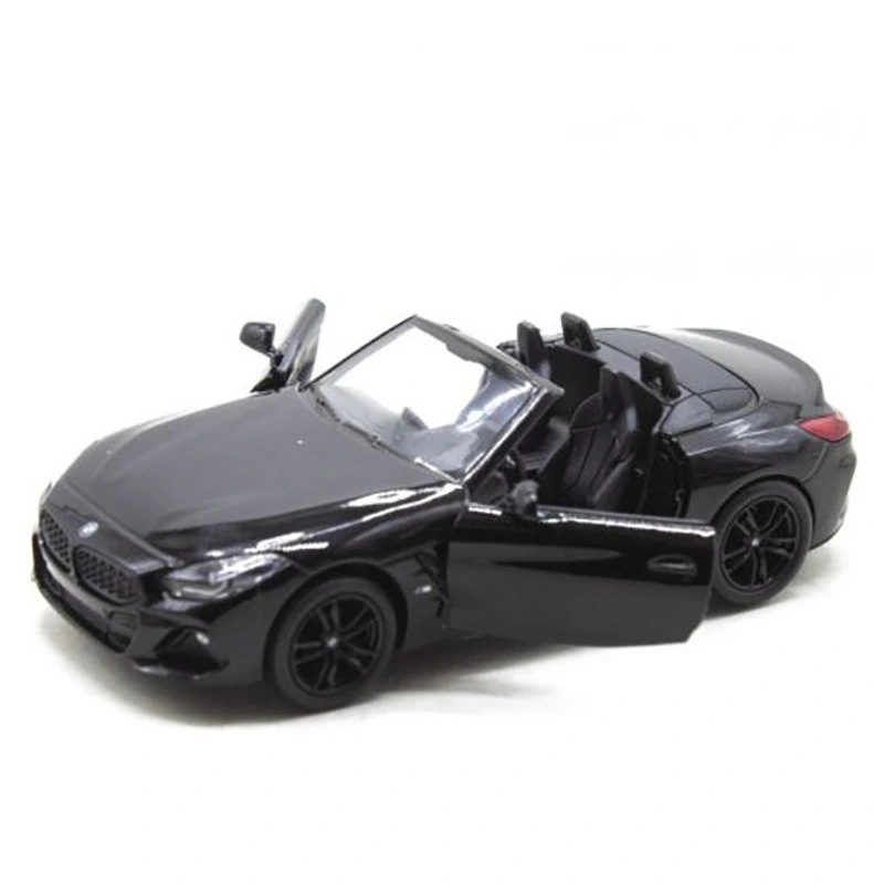 Машинка інерційна "BMW Z4" KT5419W масштаб 1:36 Чорний — Kinsmart
