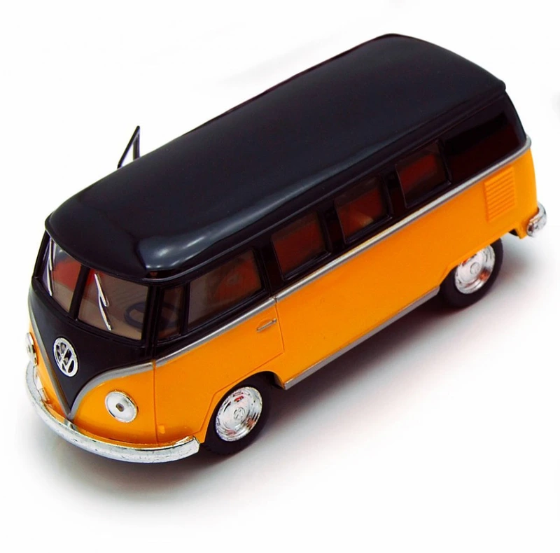 Модель автобус KT5376W Volkswagen T2 BUS  Помаранчевий — Kinsmart