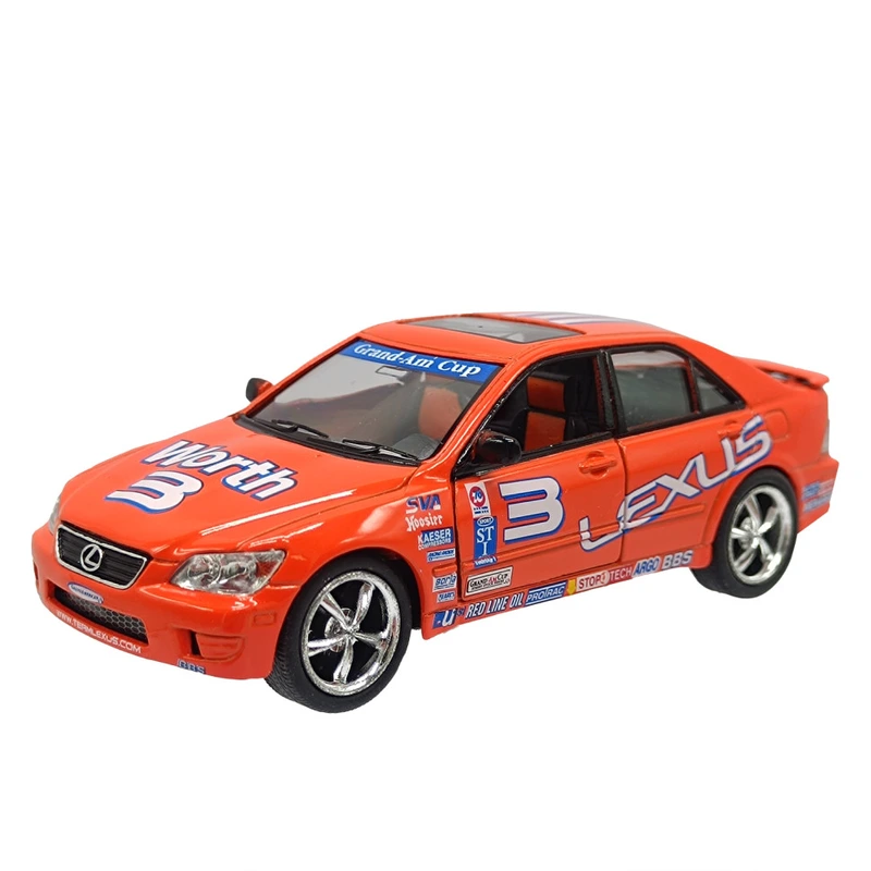 Модель автомобіля "Lexus i300" KT 5072 W(Orange) 1:32 - 1:36 — Kinsmart