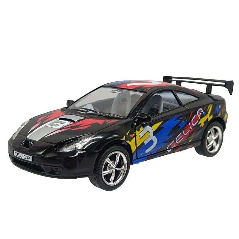 Модель автомобіля "Toyota Celica" KT 5072 W (Black) 1:32 - 1:36 — Kinsmart