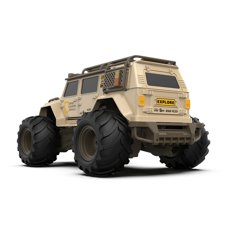 Автомобіль KS DRIVE на р/к – AMPHIBIOUS 4WD (1:14, 2.4 ГГц, акум. 3,7 V, світло, звук)