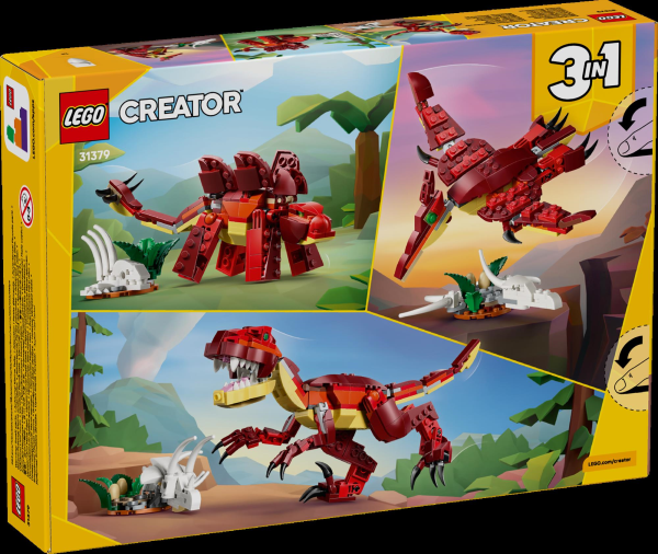 Конструктор LEGO Creator Лютий динозавр 283 Деталі ( 31379 )