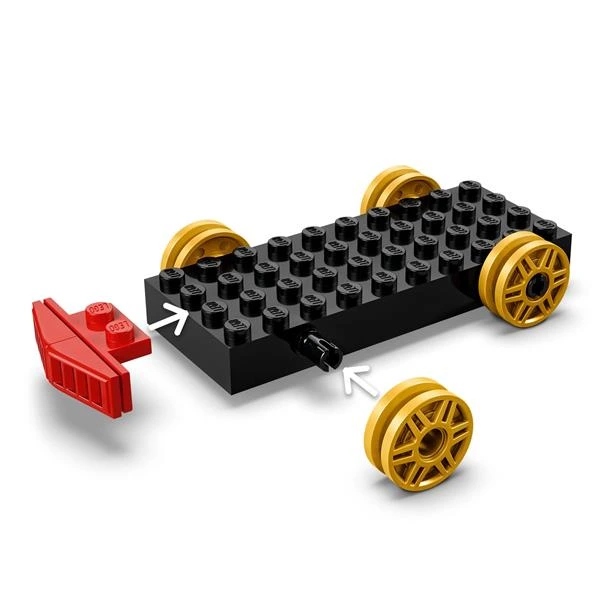 Конструктор LEGO Disney та Pixar Святкування з Історії Іграшок потяг і авто для перегонів 206 деталей (43264) — LEGO