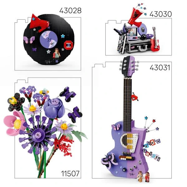 Конструктор LEGO® Editions Місяць на концерті Олівії Родріґо Набір для конструювання для підлітків 43029 — LEGO