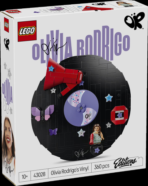 Конструктор LEGO® Editions Вініл Олівії Родріґо Набір для конструювання для дітей (43028) — LEGO