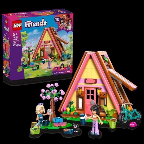 Конструктор LEGO® Friends Будиночок для кемпінгу на природі Іграшка, 295 деталей (42682) — LEGO