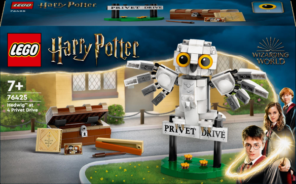 Конструктор LEGO Harry Potter Гедвіґа на Тисовій вулиці, 4, 337 деталей (76425) — LEGO