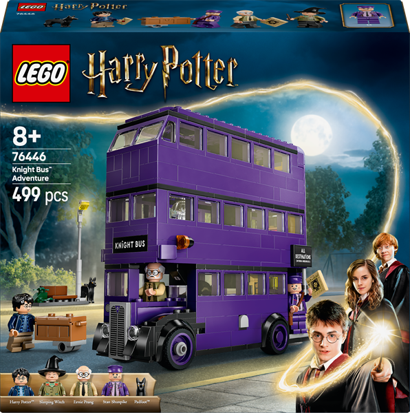 Конструктор LEGO Harry Potter Пригоди на Лицарському автобусі 499 деталей (76446) — LEGO